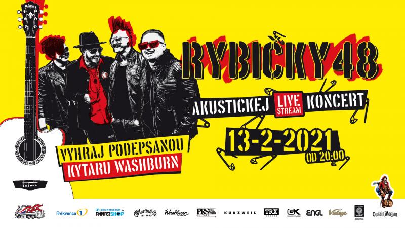 Rybičky 48 přináší VALENTÝNSKÝ AKUSTICKÝ KONCERT. Fanoušci mohou vyhrát podepsanou kytaru