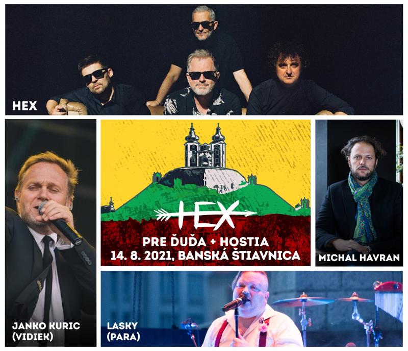 Skupina HEX prezradila hostí na spomienkové koncerty pre Ďuďa v Banskej Štiavnici a v Bratislave