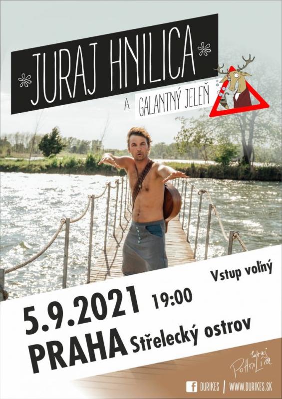 V neděli na pražském Střeleckém ostrově vystoupí slovenský zpěvák Juraj Hnilica. Během koncertu pokřtí své třetí album Pohni líca