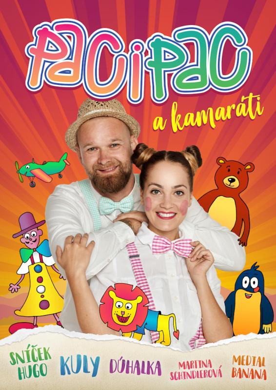 Detská skupina PACI PAC vydáva nové DVD, účinkujú v ňom Kuly, Martina Schindlerová aj Roman Pomajbo
