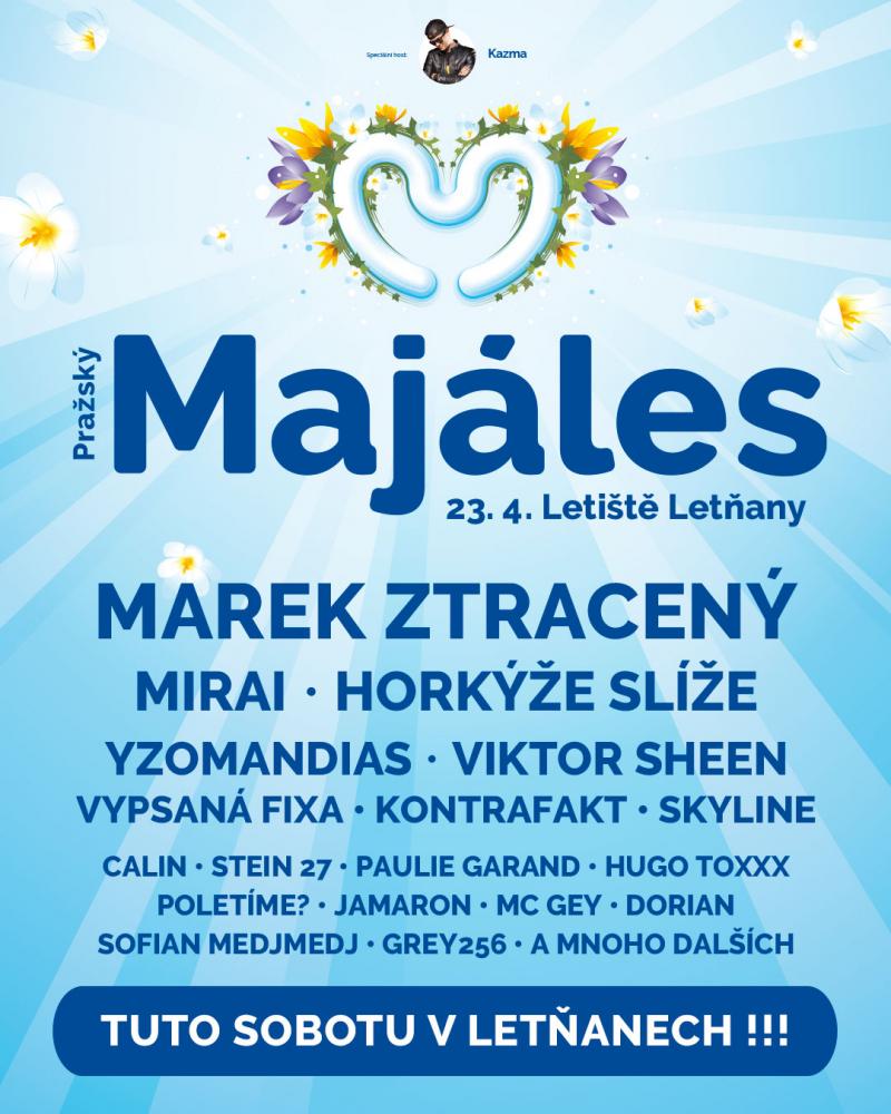 Pražský Majáles první český plnokrevný festival po pandemii už tuto sobotu