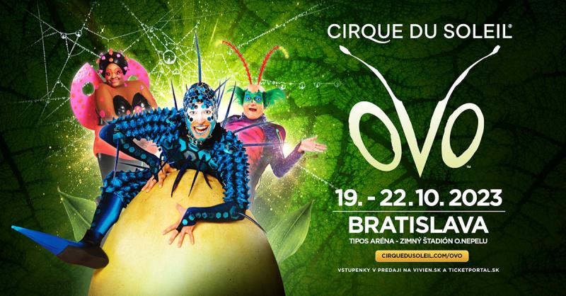 OVO – Cirque du Soleil ohromí divákov nie len akrobatickými výkonmi! Kostýmy chrobáčikov evokujú ich skutočnú morfológiu