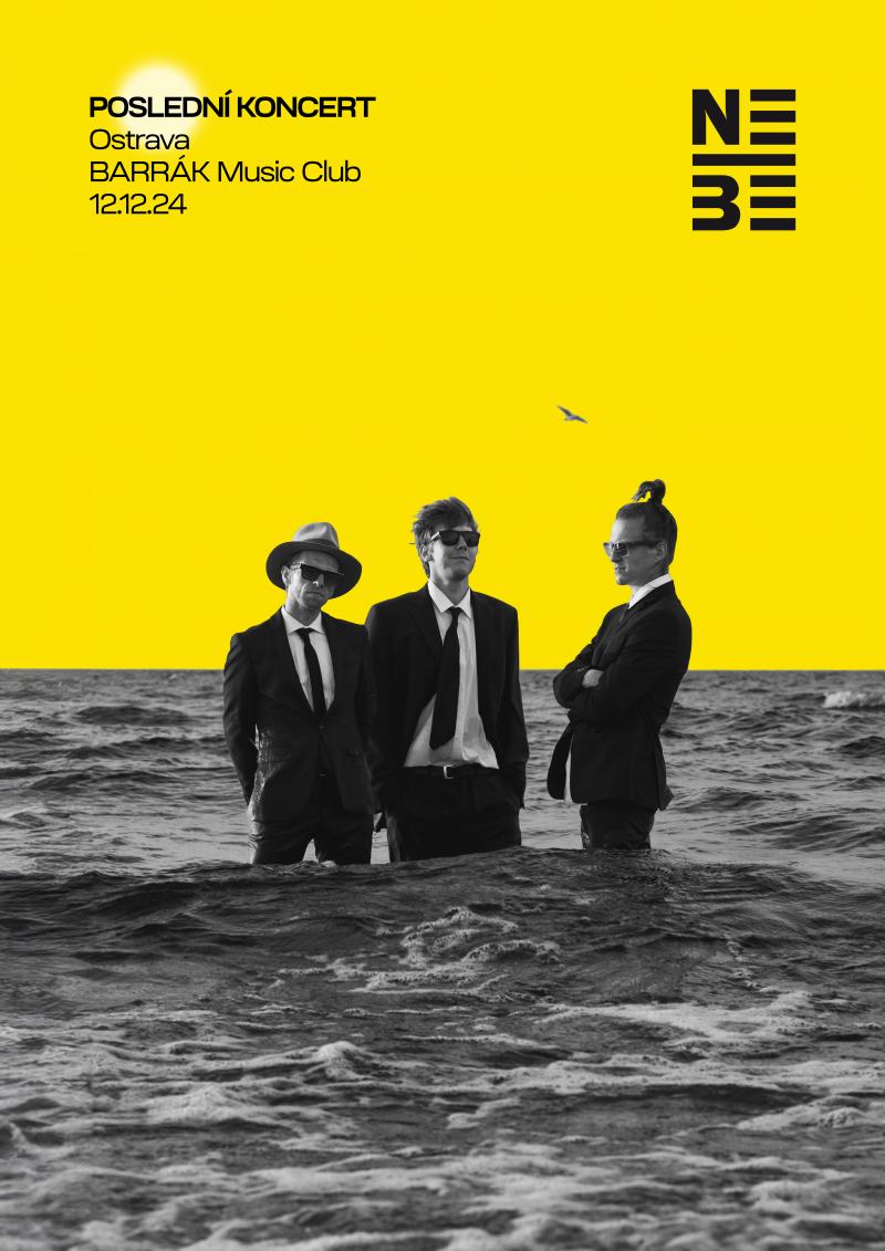 Kapela Nebe odehraje v Ostravě poslední koncert