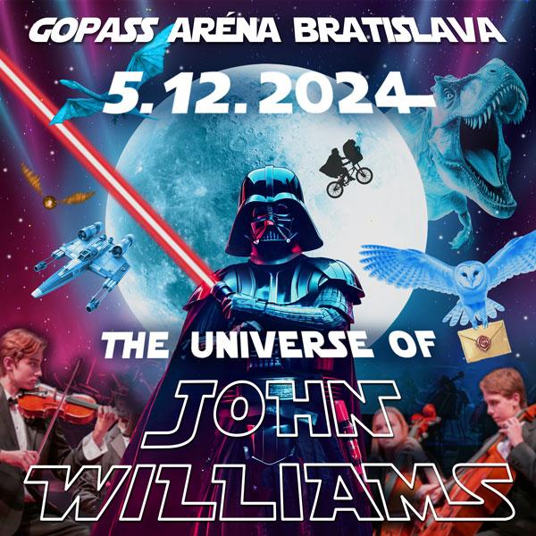 Pripravte sa na hudobné zimomriavky, už o týždeň zažije Bratislava magický svet THE UNIVERSE OF JOHN WILLIAMS