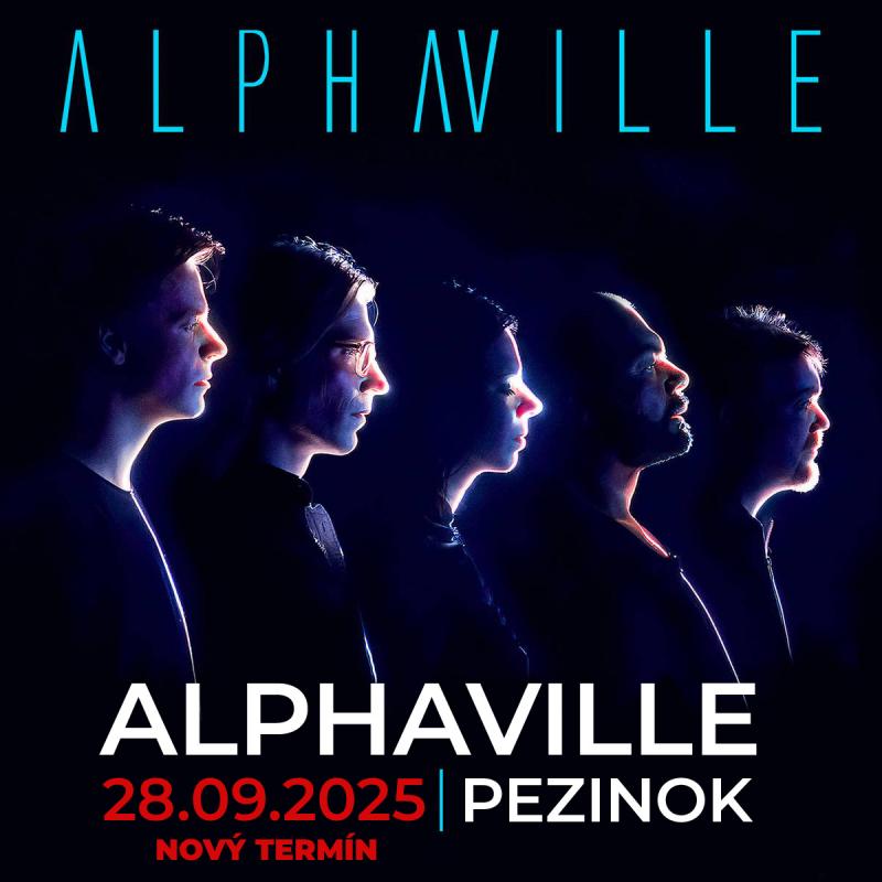 Koncert skupiny Alphaville na zámku Šimák v Pezinku preložili kvôli chorobe speváka na 28. september