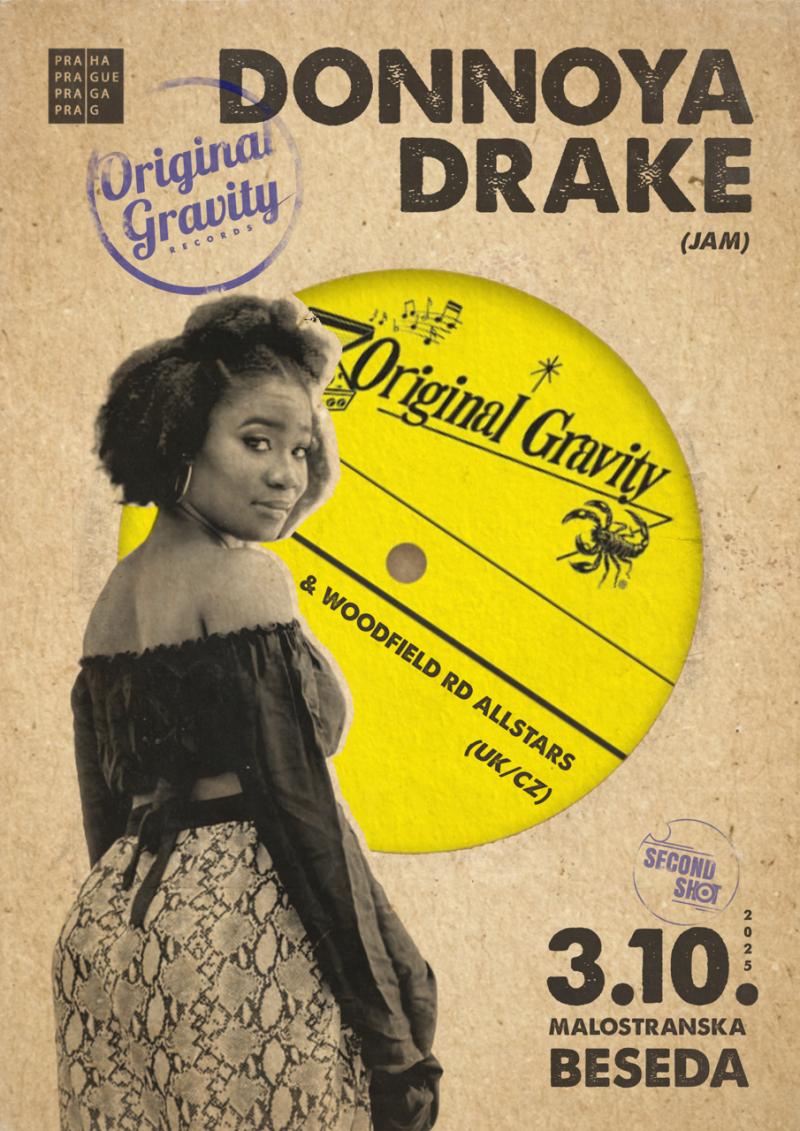 Vycházející jamajská hvězda Donnoya Drake si pro premiéru vybrala české muzikanty