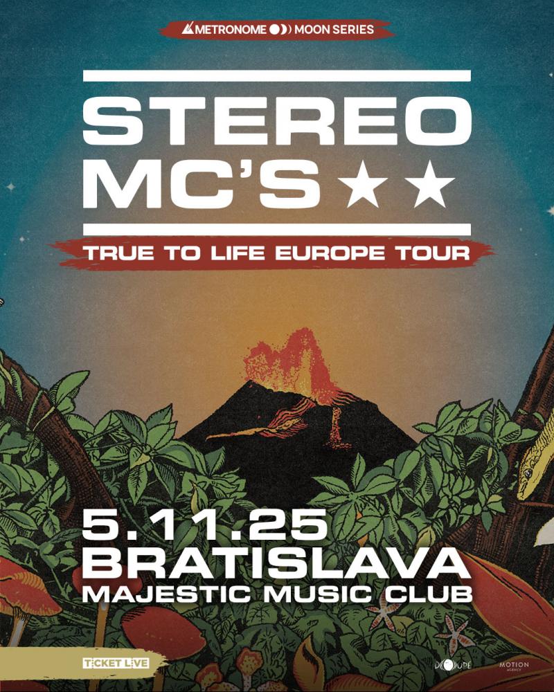 Ikonická britská kapela Stereo MC's roztancuje 5. novembra Majestic Music Club v Bratislave
