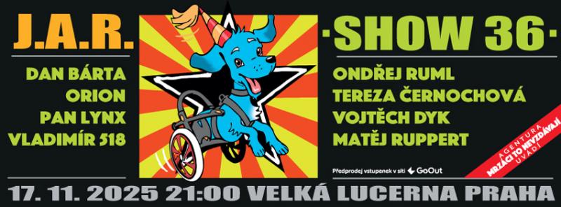 J.A.R. se v Lucerně na čas rozloučí. Budou u toho Dyk, Orion…