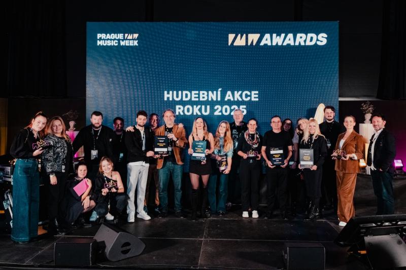 Prague Music Week Awards znají své vítěze: Jezero Most, Rock…