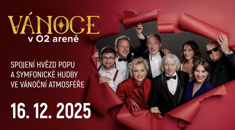 Pražskou O2 arenu rozezní nejen vánoční písně v podání Jiřího Korna, Tomáše Kluse, Evy Burešové nebo Václava Neckáře
